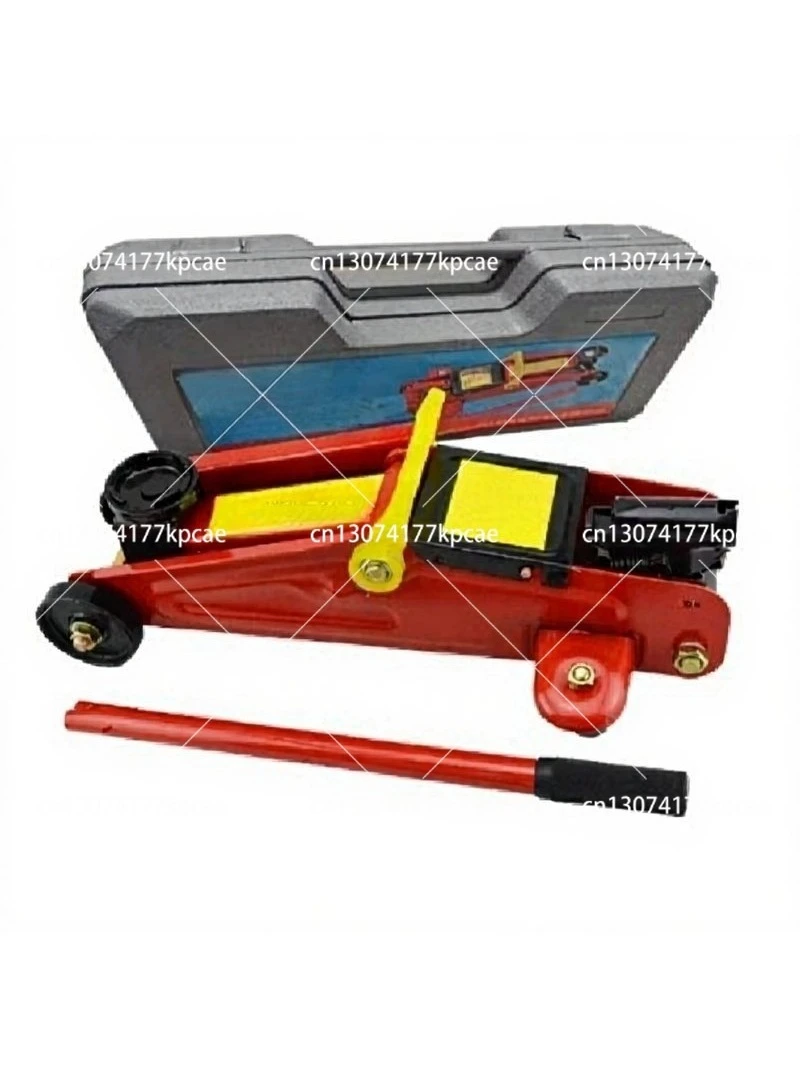 2 Ton Horizontal Hydraulic Jack Hydraulic Car Jack with Toolbox for Sedan Small Vehicle Auto Repair Tool