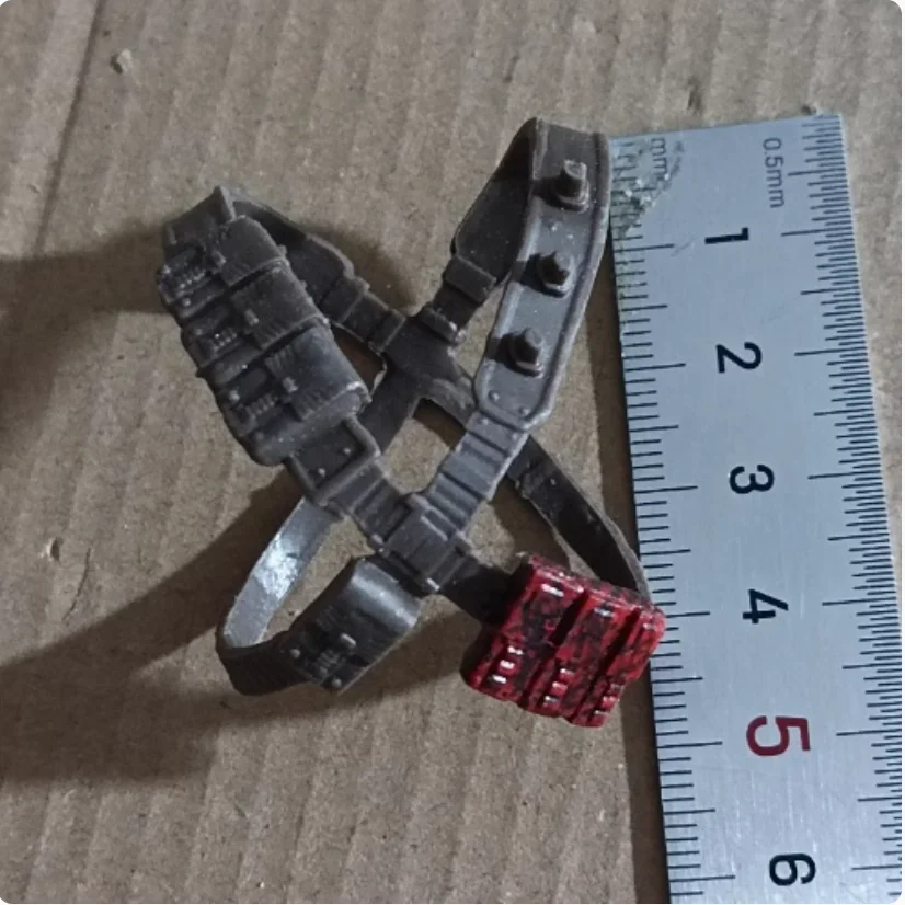 

1/12 Soldier Accessories Belt X Shoulder Strap Back Strap Model Toy For 6'' Action Figure Body In Stock