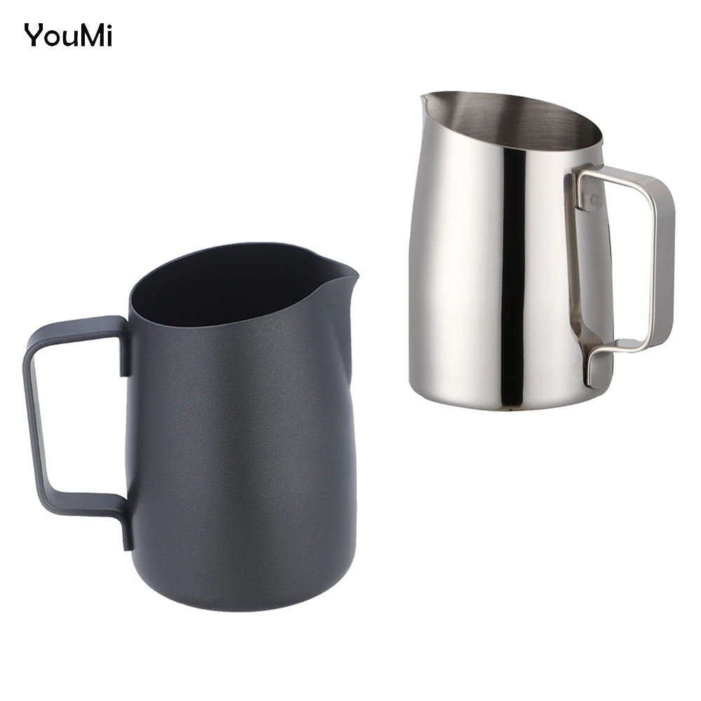 YouMI YM02 400ML 304 Stainless Steel Espresso Steaming Coffee Barista Latte Frother Cup Coffee Milk Jug Pitcher