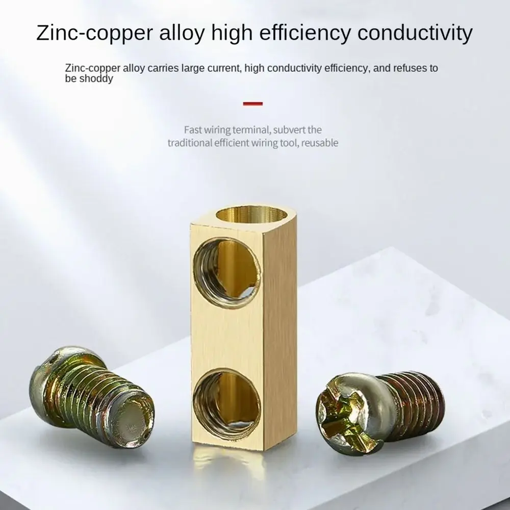 20Pcs Plastic LED Lighting Terminal Block 2P/3P 2 In 2 Out 3 In 3 Out Wire Connector 10A Screw Cable Connector
