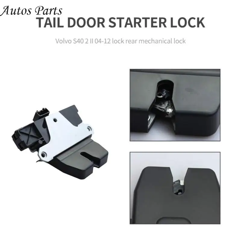 

57BA Rear Trunk Door Lock Actuator Boot Hatchs for S40 1.8 2.0 2.4 31335047