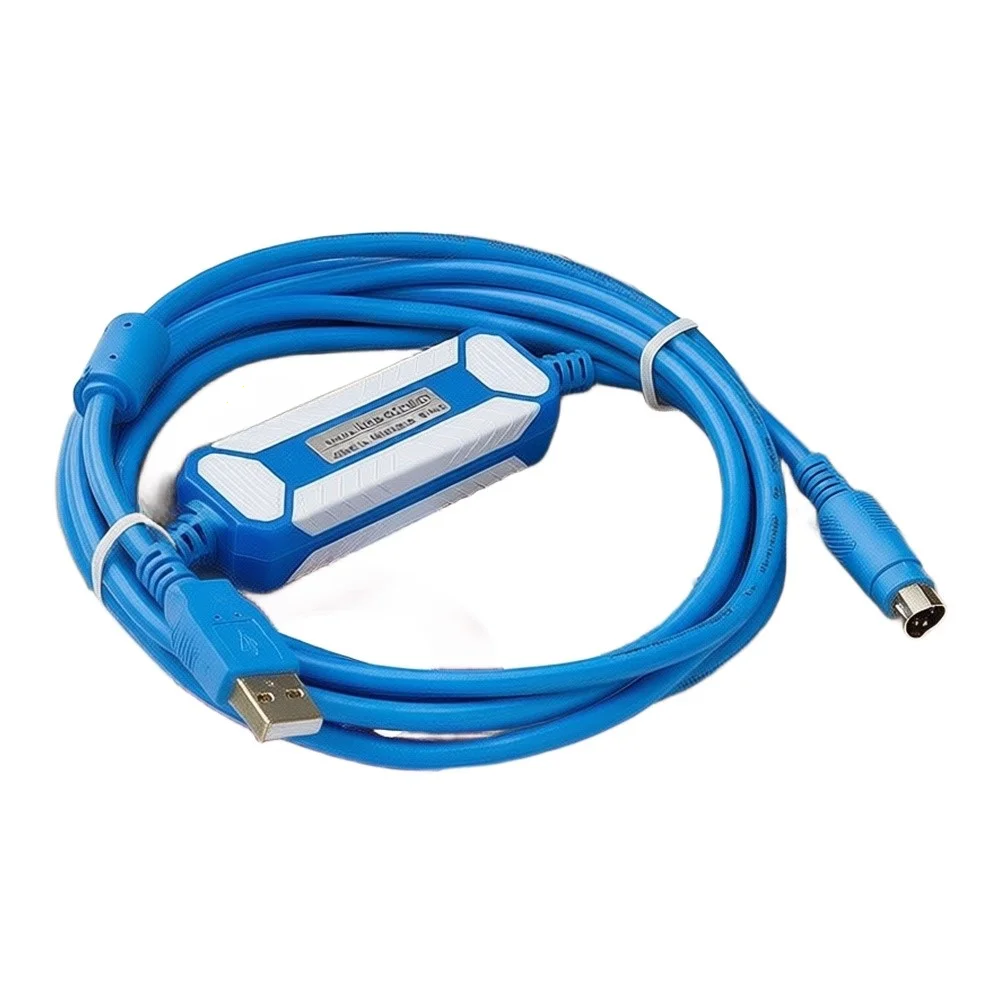 USB RS232 Cable for Fatek For FBS-232P0-9F FB1Z B1 For PLC Programming Gold Plated Interface 2.99M PVC Blue Length