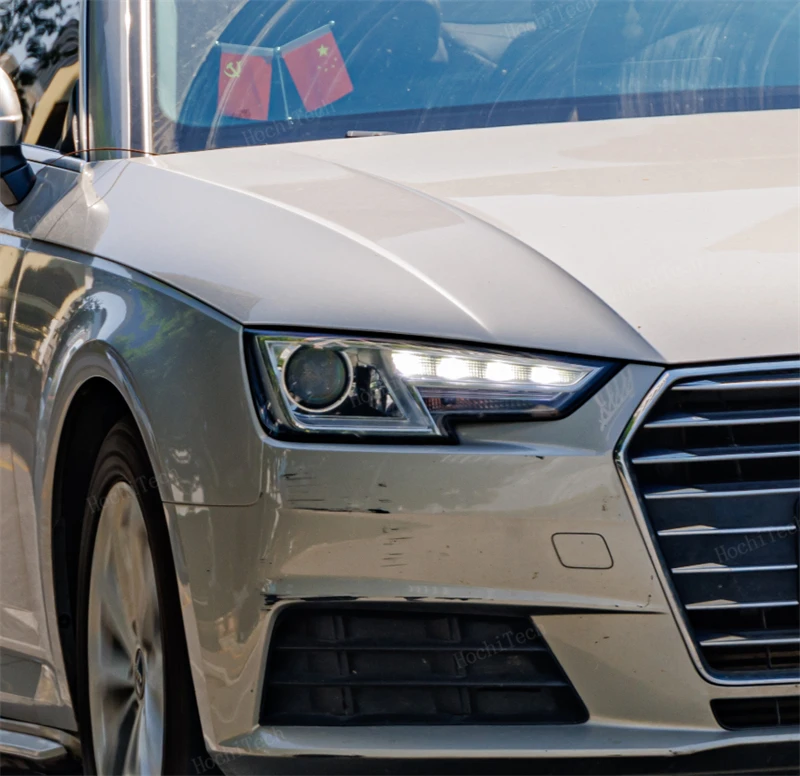 Front Headlamp Cover Headlight Shell Transparent Lampshade Lens For Audi A4 B9 2015-2019 8W0941043 8W0941044