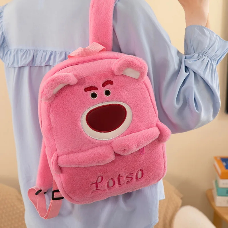 Sanrio Kuromi Cinnamon Dog Melody Cartoon Plush Cute Backpack Women Fashion Small Bags Japanese Style Student School Bag