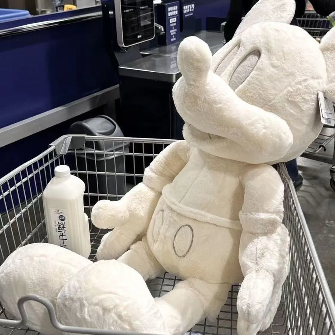 Peluche originale universale Disney da 100 cm, grande cartone animato di Topolino