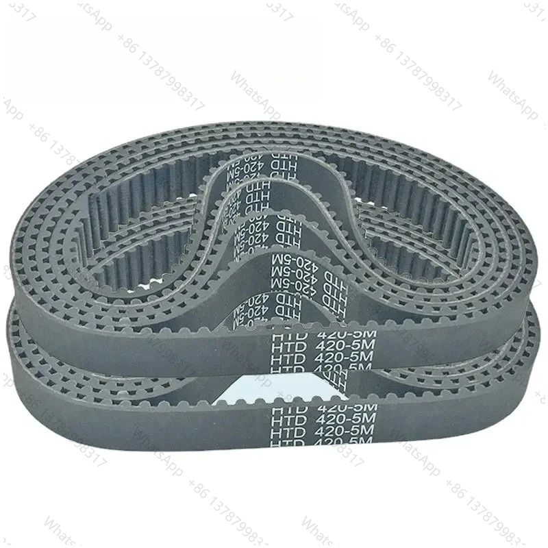 HTD5M Timing Belt Length525 530 535 540 545 550 560 565 570 575mm Width10/12/15/20/25/30mm HTD 5M Closed Loop Synchronous Belts