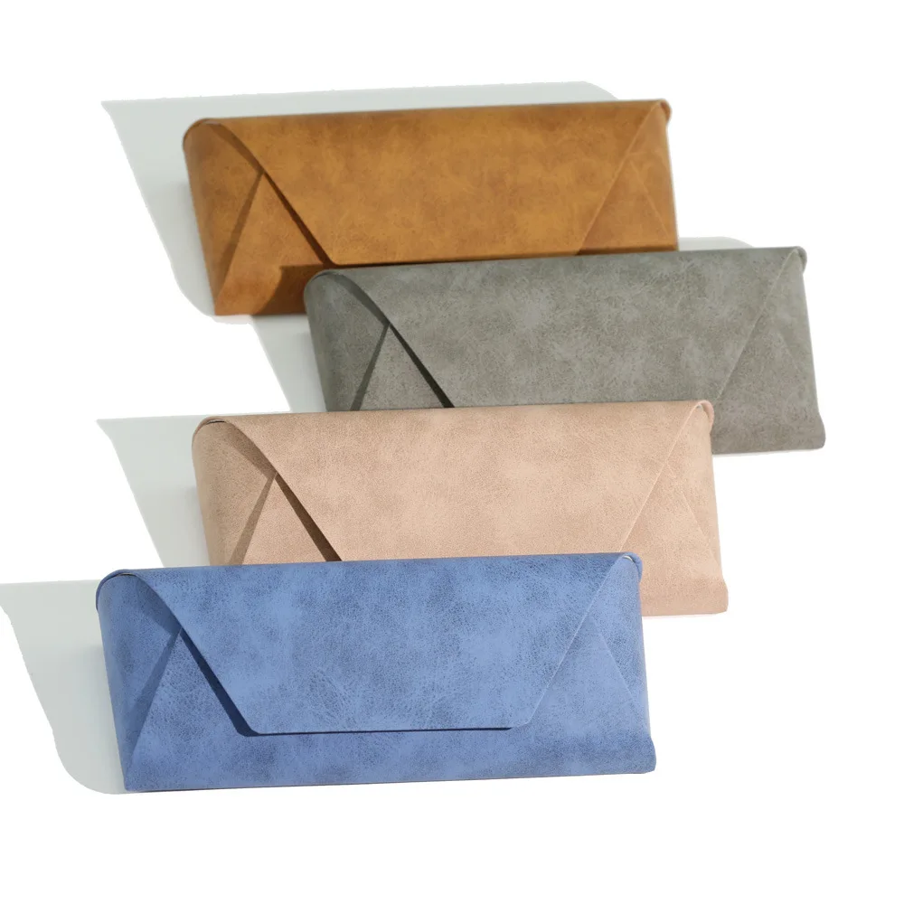 Luxury Velvet Glasses Case Leather Handmade Organizer Portable Large-capacity Glasses Box Custom Logo