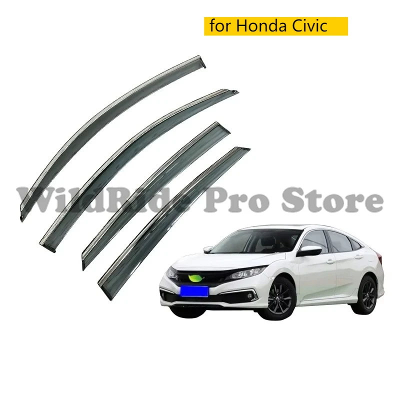 

Wholesale OEM Side Window Visors Car Sun Visor for Honda Civic Guard Sun Visor