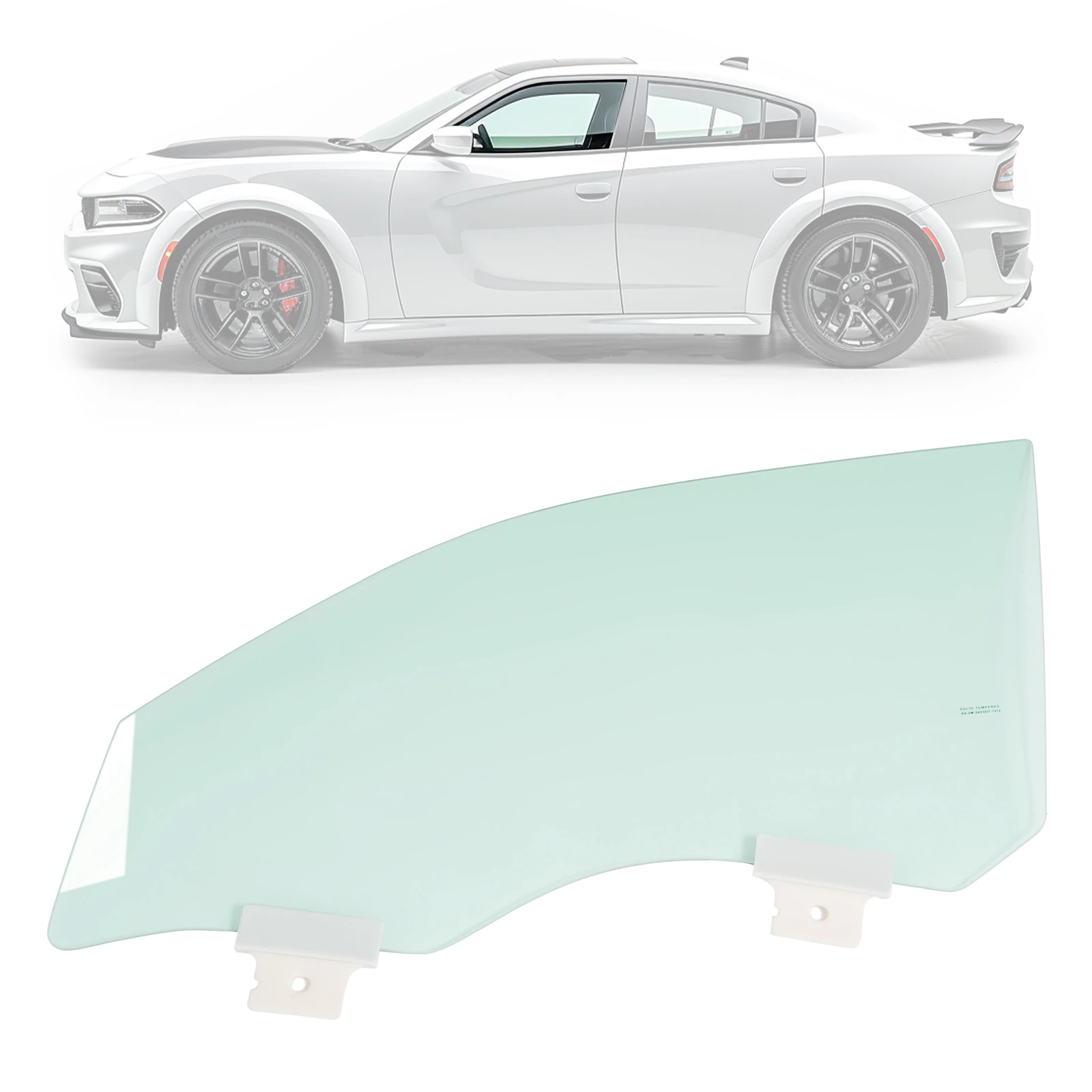 Fits 2011-2023 Dodge Charger 4-Door Driver (Left) Side Front Door Window Glass
