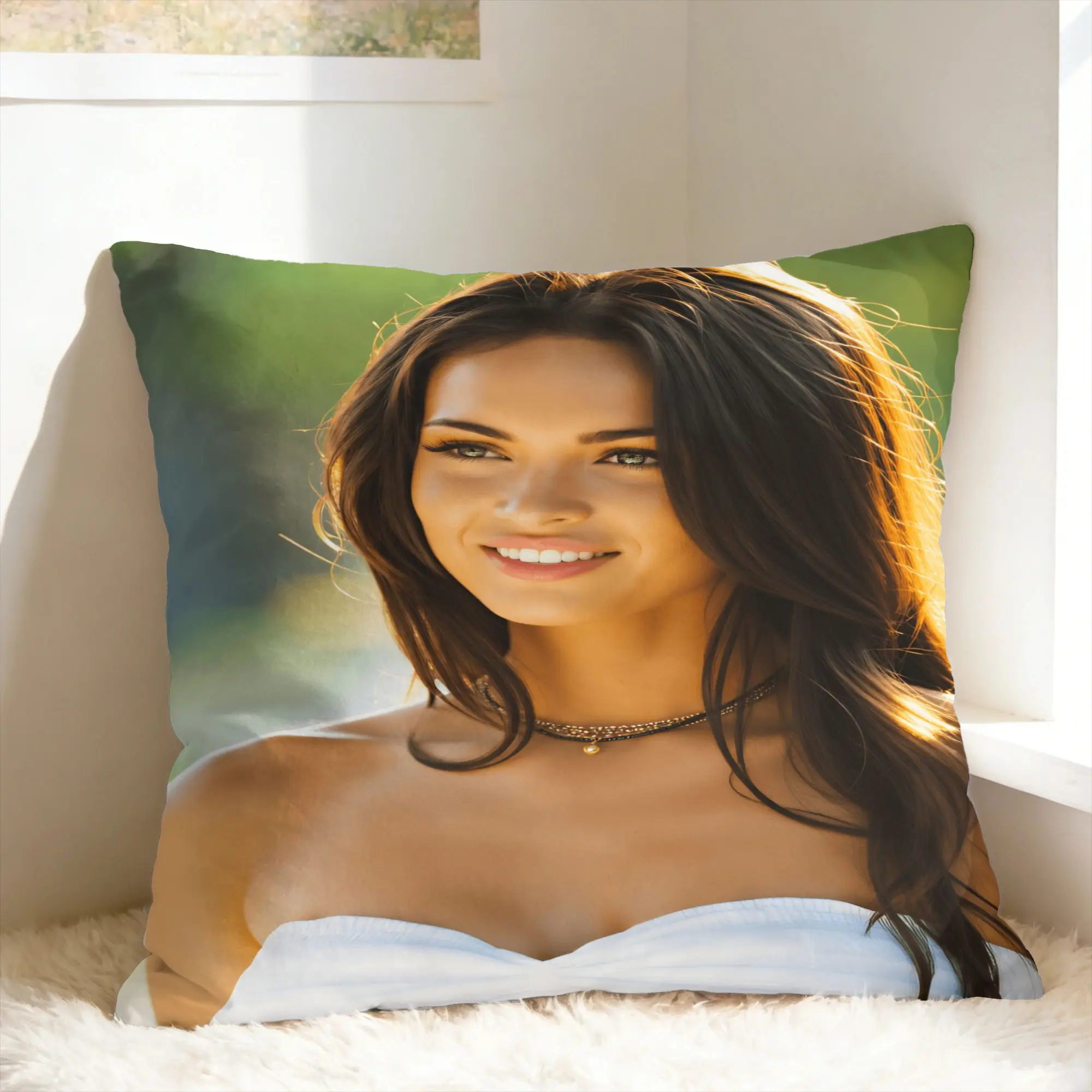 Actress M-Megan F-Fox Pillow Case  Comfy Pillow Cover For Sofa Couch Bed Living Room Fashion Pillowcases