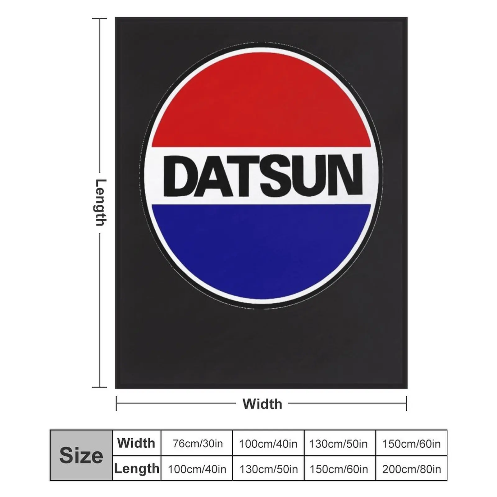 BEST SELLER Datsun Logo Merchandise Throw Blanket Vintage manga Blankets