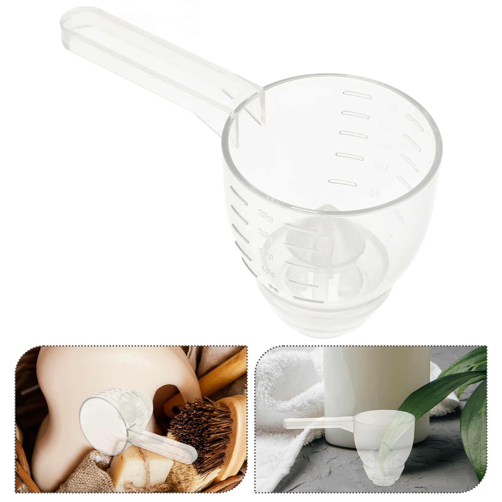 Measuring Scoop Funnel Powder Funnel Comfortable Grip Multifunctional Water Bottle Scoop Kitchen Measuring Tool For Seasoning