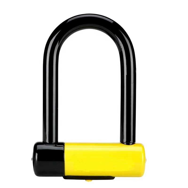 STLF Wear Resistant Anti-theft 16mm Steel Cable Shackle Heavy Duty Security Key Bike D Bicycle U Lock