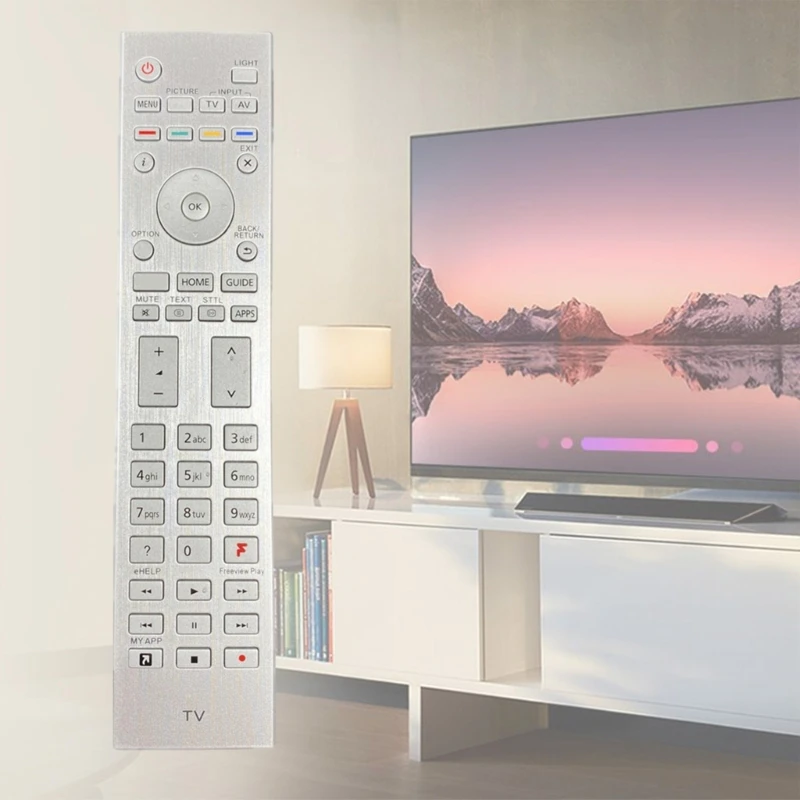 R1WD N2QAYA000153 جهاز تحكم عن بعد متوافق مع أجهزة التلفاز المتعددة، لا يتطلب برمجة #2