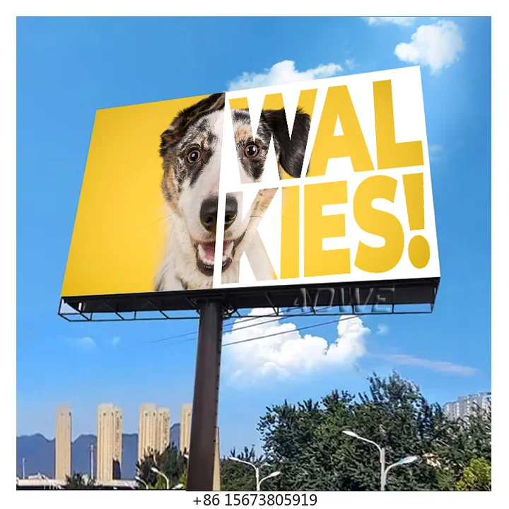

Giant Signage Digital Led Billboard High Brightness Outdoor Waterproof Advertising Video Wall Panels Pantalla Led Display Screen