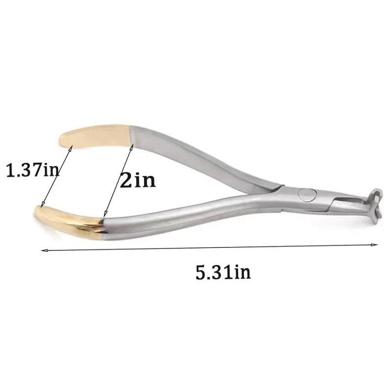 1Pc Tandheelkundige Orthodontische Tang Distale End Cutter Tang Ligatuur Cutter Band Verwijderen Forcep Rvs Tandheelkunde Instrument