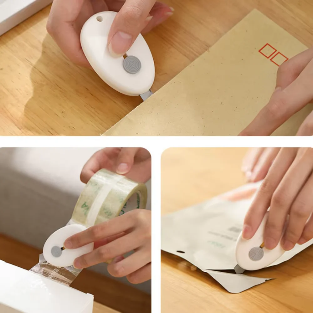 1 Pcs Creative Cute Art Knife Mini Portable Utility Knife Paper Knife Blade Office Stationery Cutting Supplies image 4