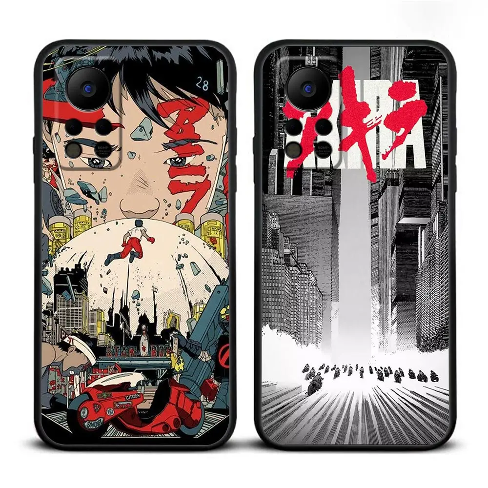 Anime A-AKIRA V-Voltron Phone Case For Infinix TECNO SPARK 8 7 6 Air 5 HOT 30 30I 20 20I 20S 12 12I 11 11S 10 10I 10S Case Funda