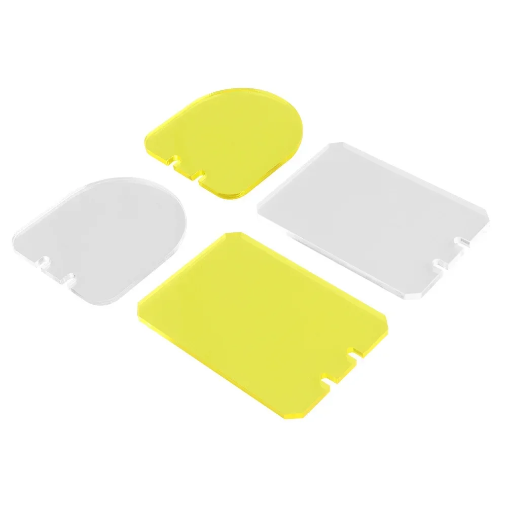 Caça brinquedo arma escopo lente protetor de tela substituição dobrável ao ar livre red dot sight óptica capa transparente proteção