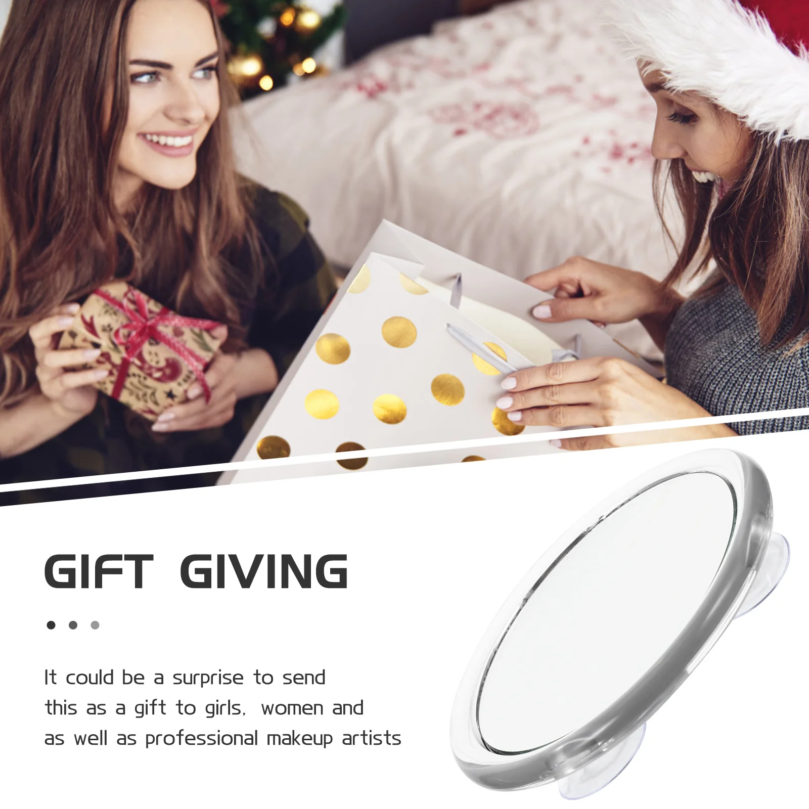 Lusterko kieszonkowe do codziennego użytku, powiększenie 20x, okrągłe, wytrzymały materiał, bezpieczne, do długotrwałego użytkowania, okrągła lupa powiększająca 20x