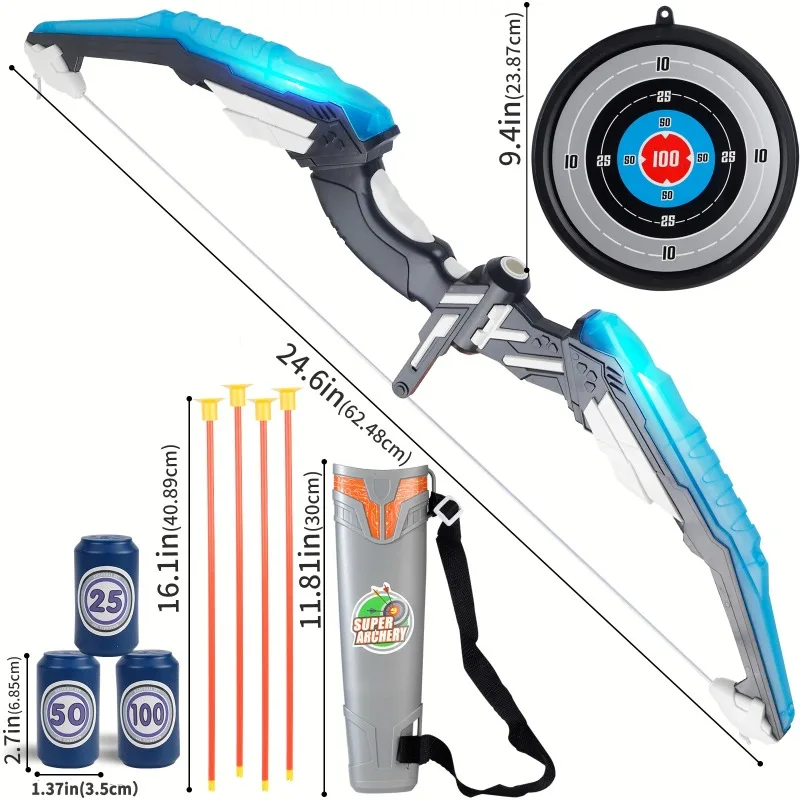 مجموعة ألعاب الرماية LED للأطفال، تدريب التنسيق بين اليد والعين، خيارات متعددة، هدية رياضية داخلية وخارجية، الهالوين/عيد الميلاد