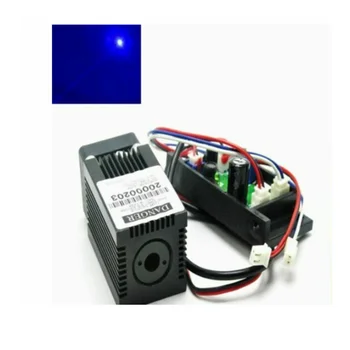 450nm 450nm 100mW/300mw blue laser diode dot module 33*50mm with driver and TTL+Fan cooling for laser engraving machine DIY