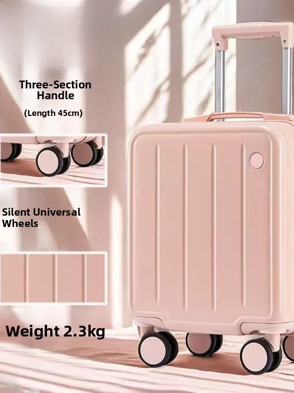  Carry-On Luggage Expandable ABS+PC Wheel Suitcase Password Lock Lightweight 20x30x40cm Baggage for Spring Autumn Low Cos...