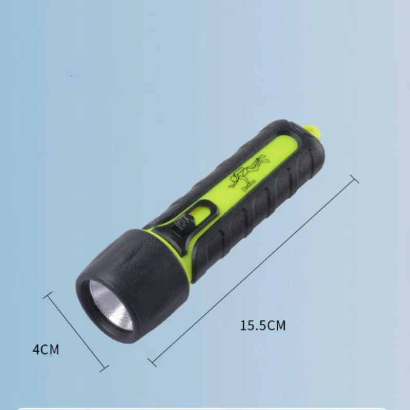 ISURE MARINE Professional Diving Flashlight LED Underwater Diving Light Strong Light Long-Range Mini Waterproof Portable Flash