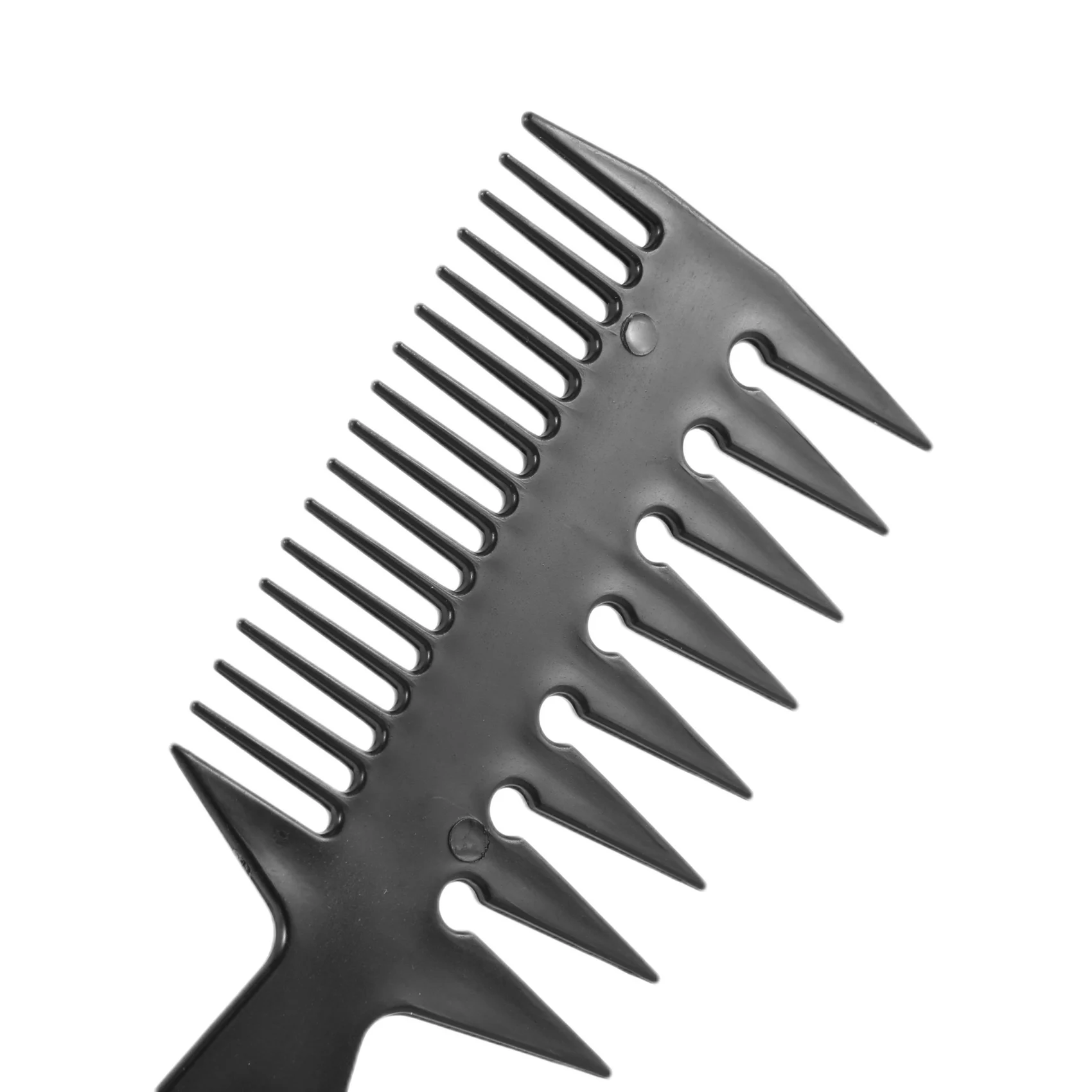 Pettine per lo Styling dei denti larghi su entrambi i lati pettine per forcella per capelli strumento per salone di bellezza