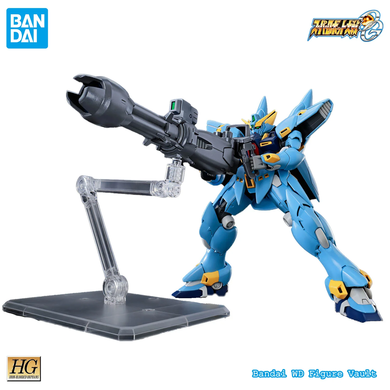 In stock Bandai Officially Licensed HG Huckebein (PTX-08R) Super Robot Wars OG Figures Anime Model Genuine Boxed Toy Gift