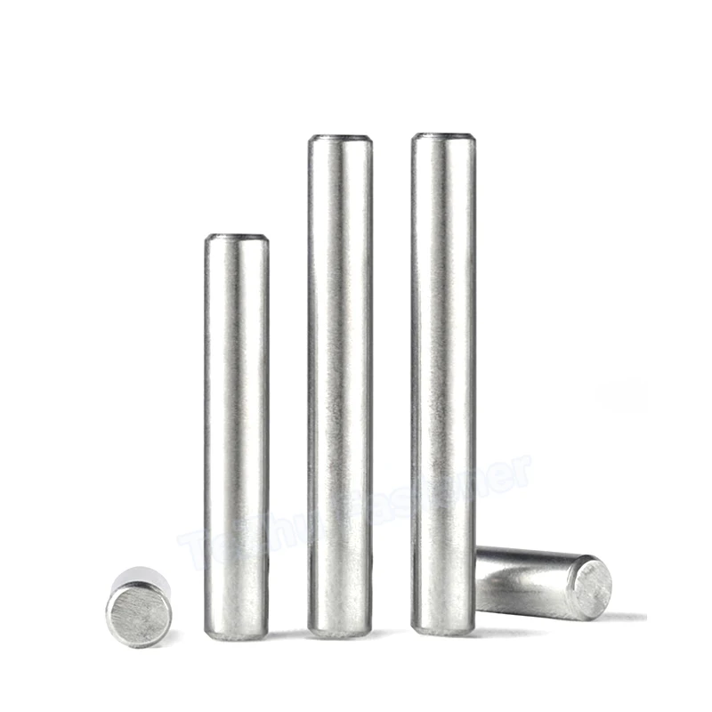 M1.5 M2 M2.5 M3 M4 M5 M6 M8 M10 M12 Cylindrical Pin Locating Dowel A2 304 Stainless Steel Fixed Shaft Solid Rod Length 6mm-100mm