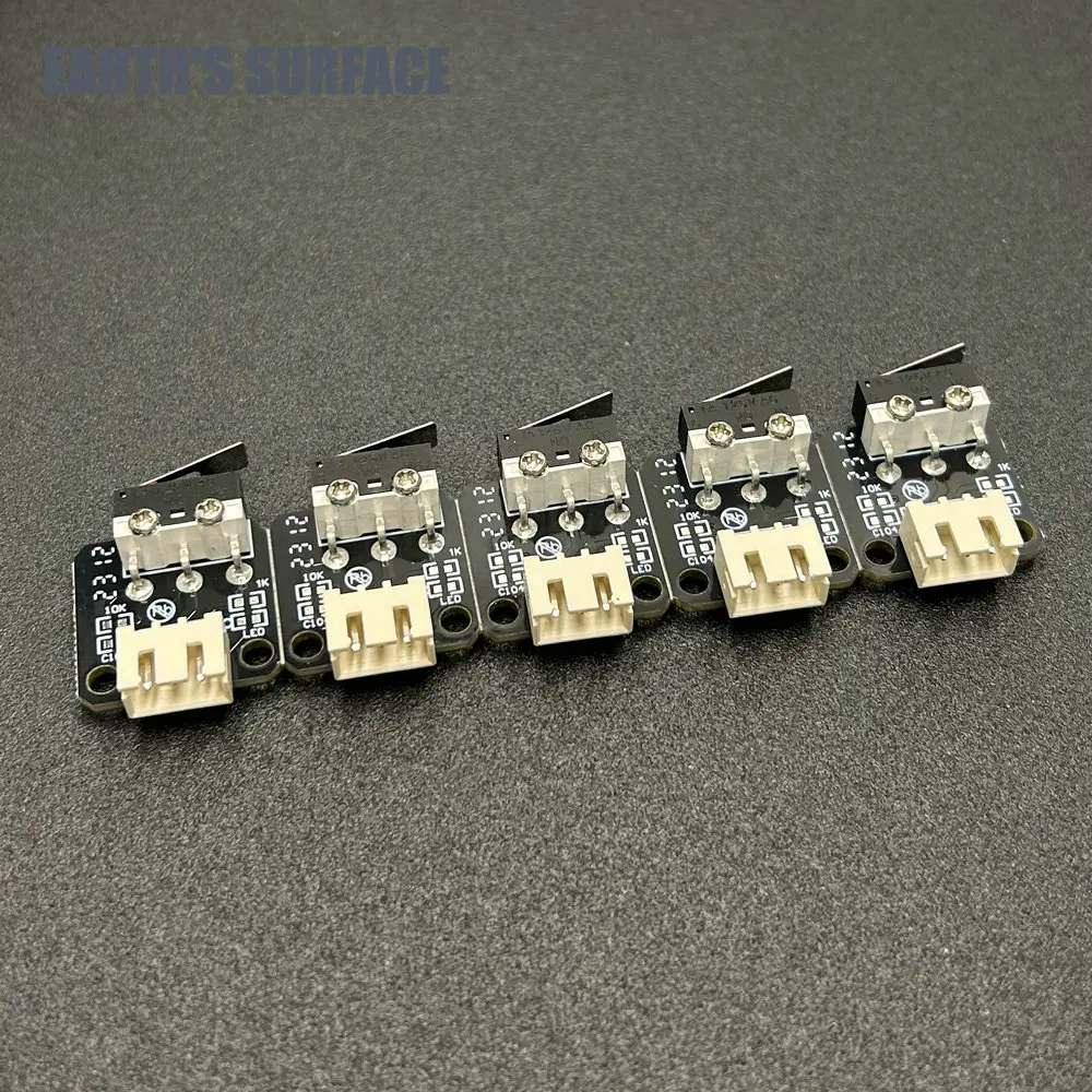 ES-3D Printer Part 3/5PC X/Y/Z Axis End Stop Limit Switch 3Pin N/O N/C Easy to Use Micro Switch for CR-10 Ender-3 Series Printer