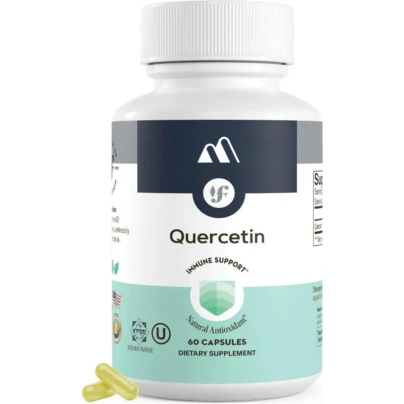 

Pure Quercetin Supplement For Immune Support, Heart , And Antioxidant Effects - Adult Vegetarian Supplement