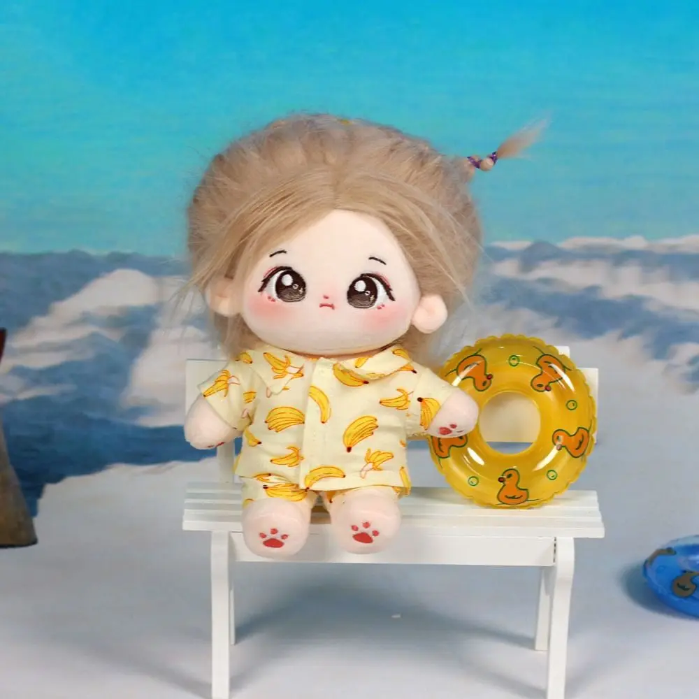 Mini Slaapkleding Pop Fruit Strand Pyjama Overall Kleding Speelgoed Accessoires 20cm Katoenen Poppenkleertjes Ondervacht Mini