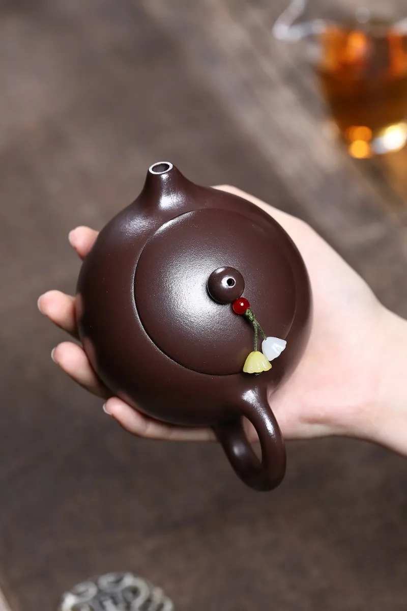 Yixing Handmade Purple Clay Teapot, Tea Pot, Kung Fu Tea Set 250ml
