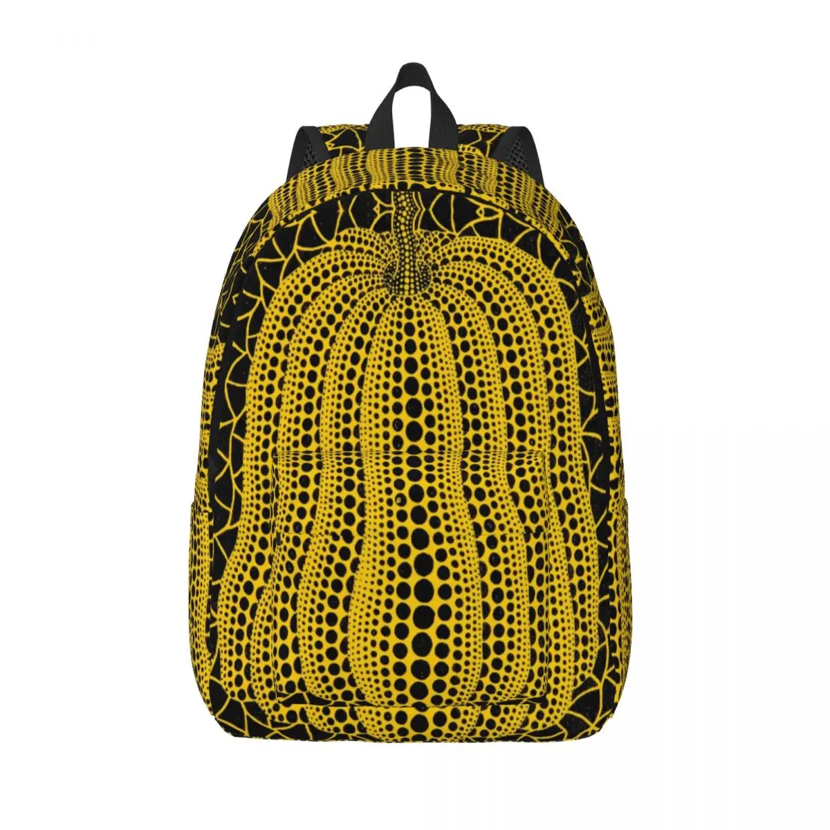 Yayoi Kusama Pumpkin Backpack Middle High College School Student Yayoi Kusama Polka Bookbag Teens Daypack Travel