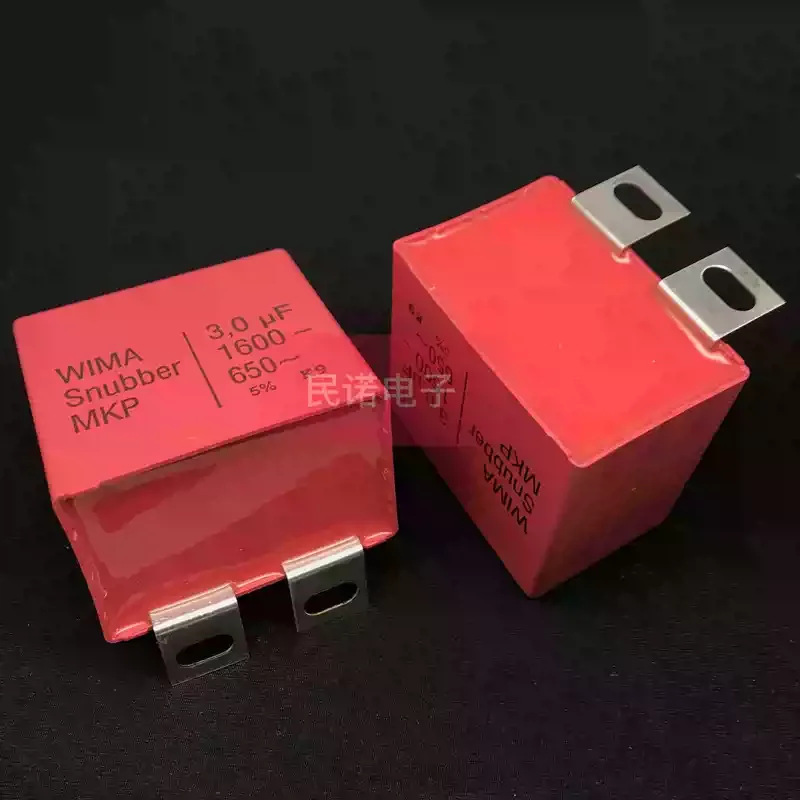 condensateur-wima-snuber-mkp-1600v-3uf-1600v-30uf-305-neuf-a-broches-en-fer