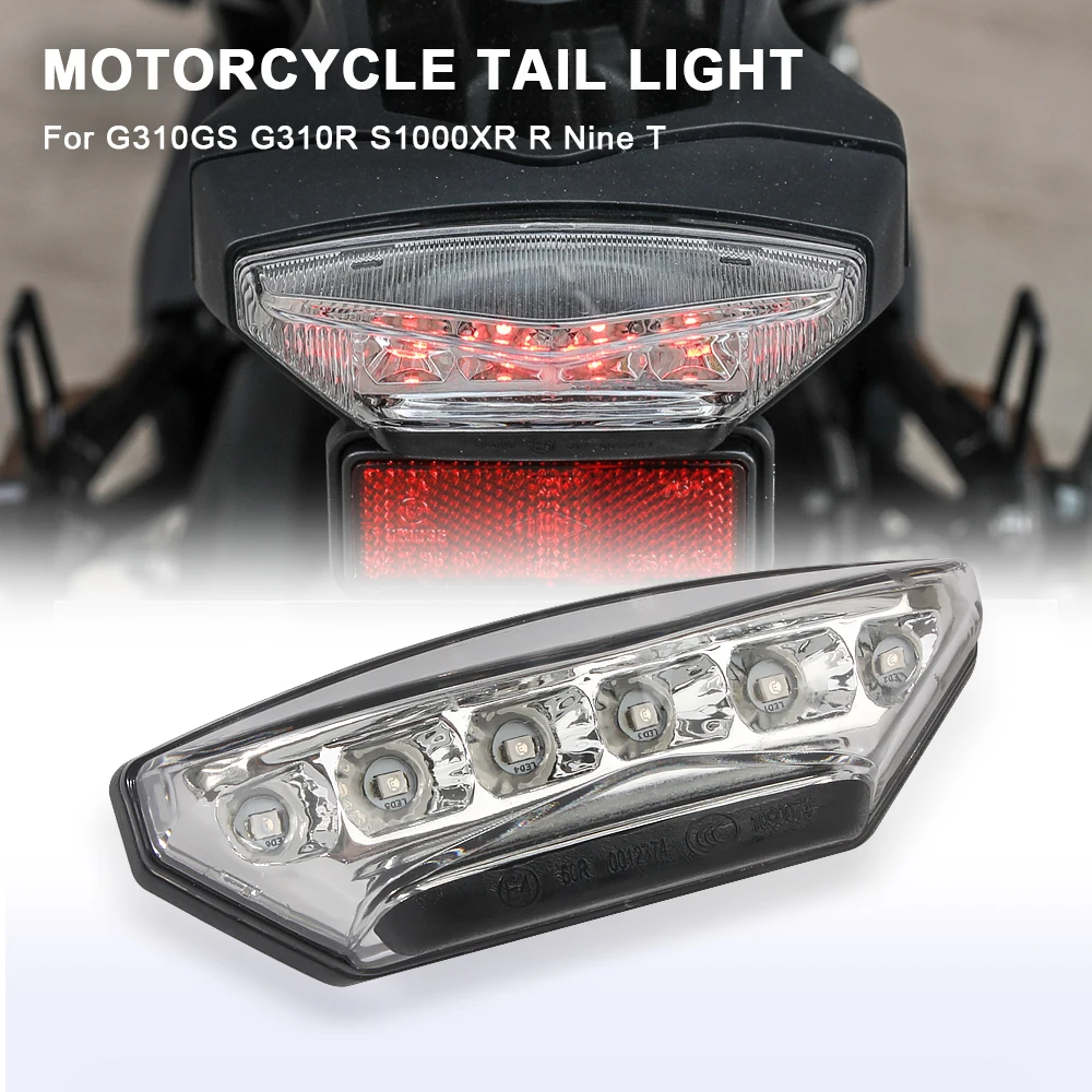 

6 LED Rear Taillight Motorcycle Tail Light Assembly For BMW G310GS G310R G 310 GS S1000XR R Nine T Brake Stop Lamp Accessories