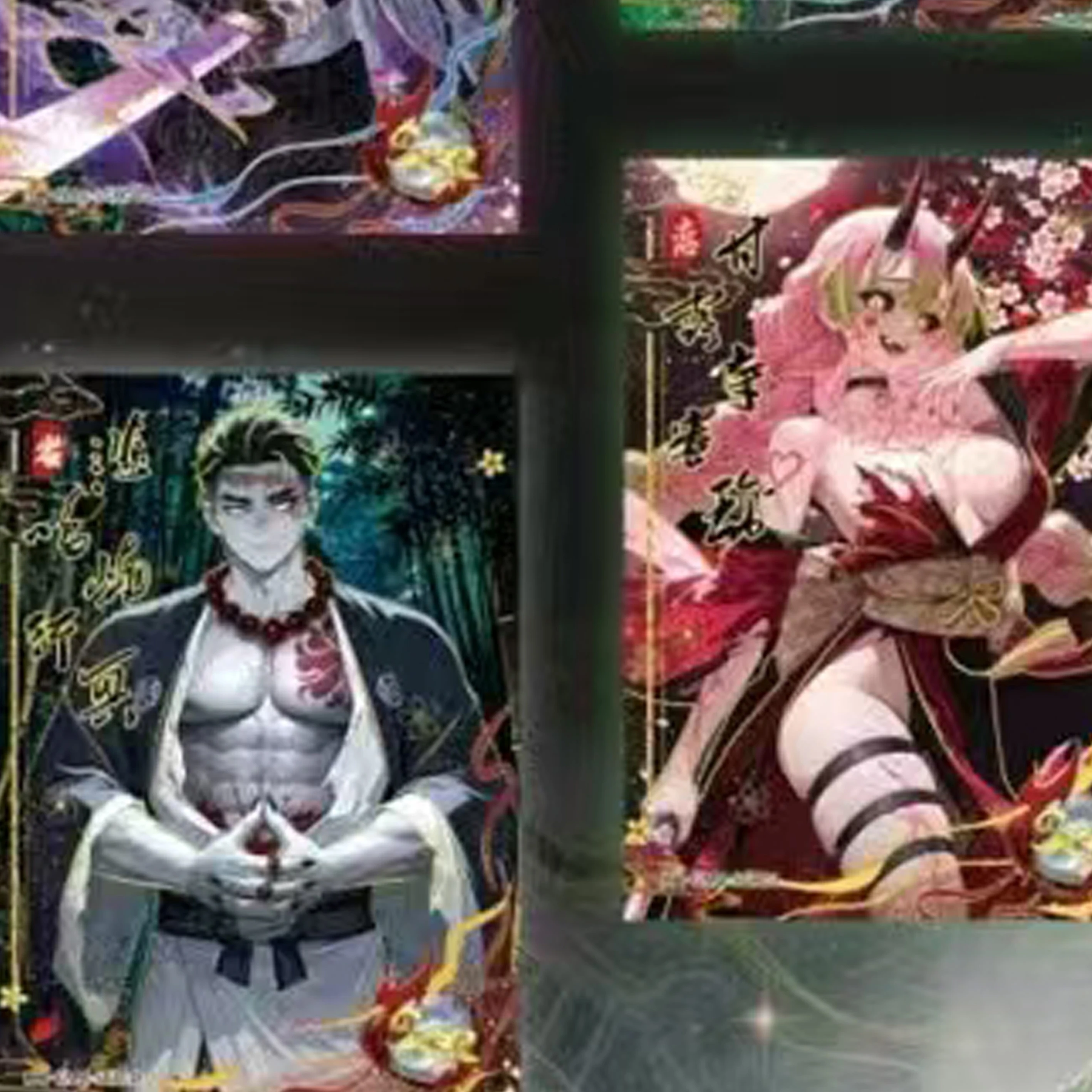 Wholesale Latest Demon Slayer: Blade Collection Card Character Card Goddess Story Anime Children's Toys Hobby Gift Monster Suppl