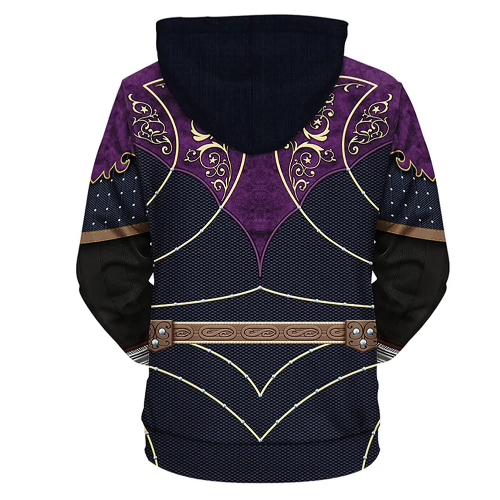 Baldurs Gate 3 Astarion Cosplay Fantasia Costume BG3 Hoodie 3D Printed Hooded Sweatshirt Adult Men Casual Streetwear Pullover