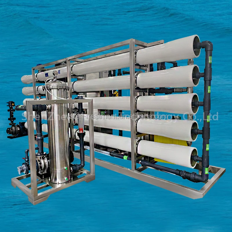 20 Ton Salty Water Desalination Machines Brackish Water Treatment Reverse Osmosis Water Purification System For Farm Irrigation