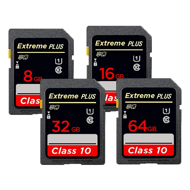 

Original 16G 32GB U1 Memory SD 64GB 128GB 256GB U3 SD Card Class10 V10 Memory Card For 1080p 3D 4K Video Camera