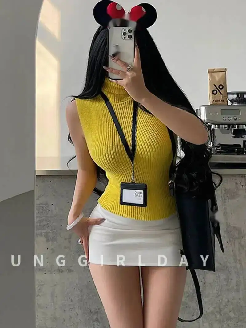 Pure Desire Hot Girl Sexy High Waist Skinny Belt Safety Pants Skirt Short Skirt Slim Fashion Women Skorts 2026 New Korean 4AUZ