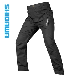 Men Spring Summer Special Forces Camouflage Tactical Pants Waterproof Work Pant Outdoor Multi Bag Climbing Camping Fishing Pants