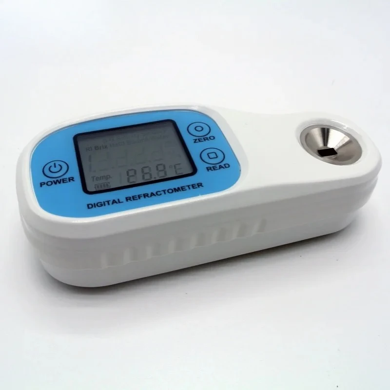 Watar 휴대용 굴절계 유당 Brix 테스트 설탕 자동 굴절계 꿀을 위한 휴대용 디지털 굴절계