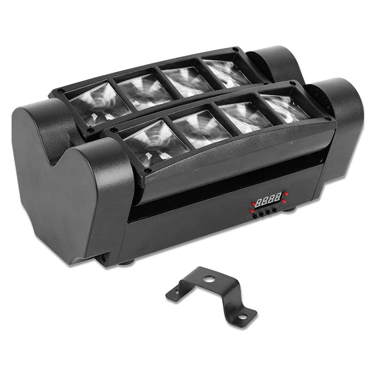 AA87Mini araignée lumière 8x3W RGBW LED faisceau de scène lampe mobile DJ Disco discothèque danse mariage Bar effet de vacances prise ue