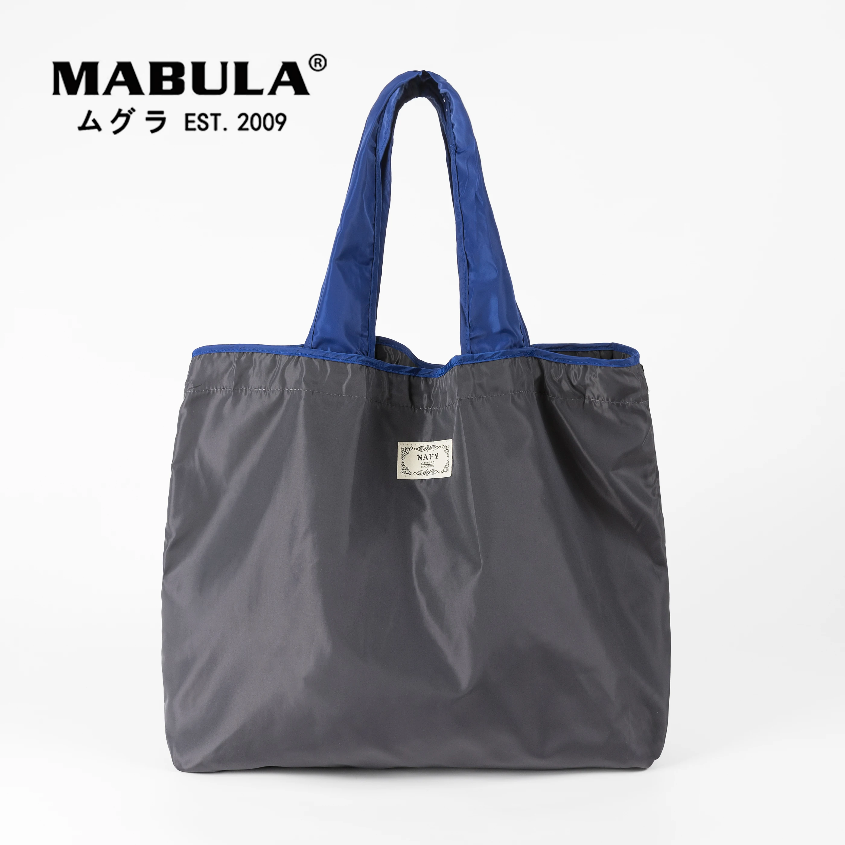 

MABULA Drawstring Eco-Friendly Casual Foldable Large Capacity Shopping Bag Reusable Waterproof Travel Grocery Storage Bag