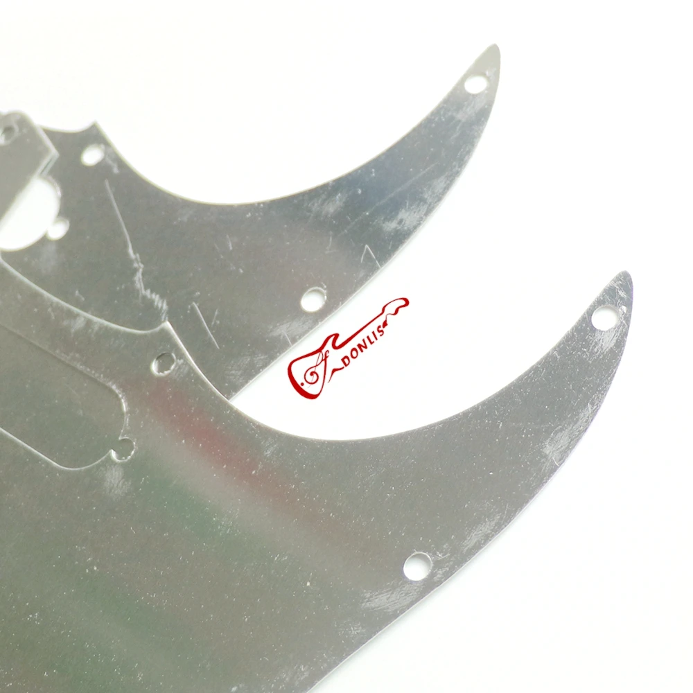 Donlis 0.3mm رقيقة التأريض SSS الألومنيوم ST الغيتار Pickguard المستخدمة لحارس التدريع