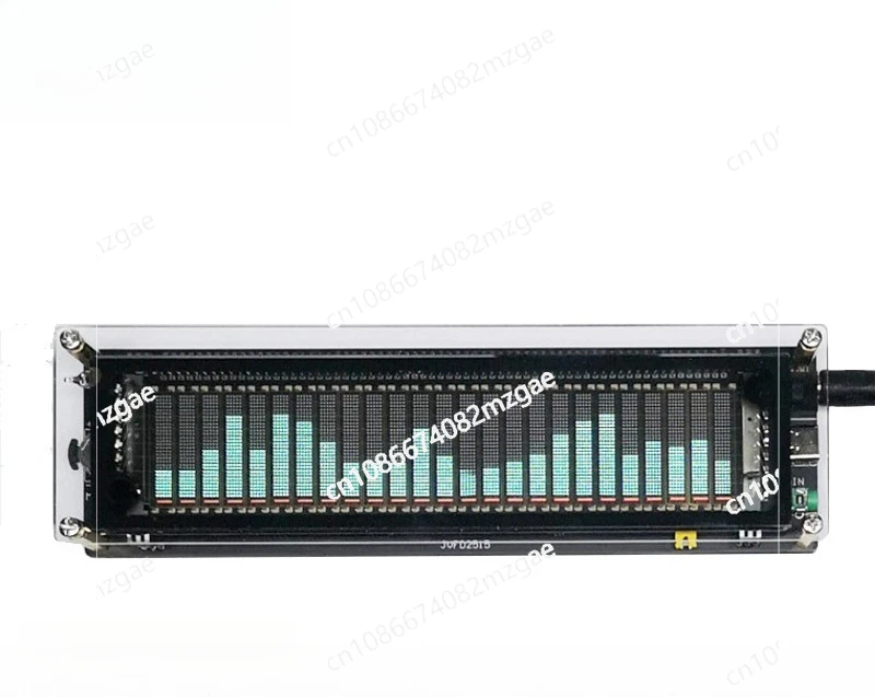 VFD2515 Sound Controlled Spectrum Analyzer Display - 5-12V Wide Voltage Input for Music & Audio Level Visualization