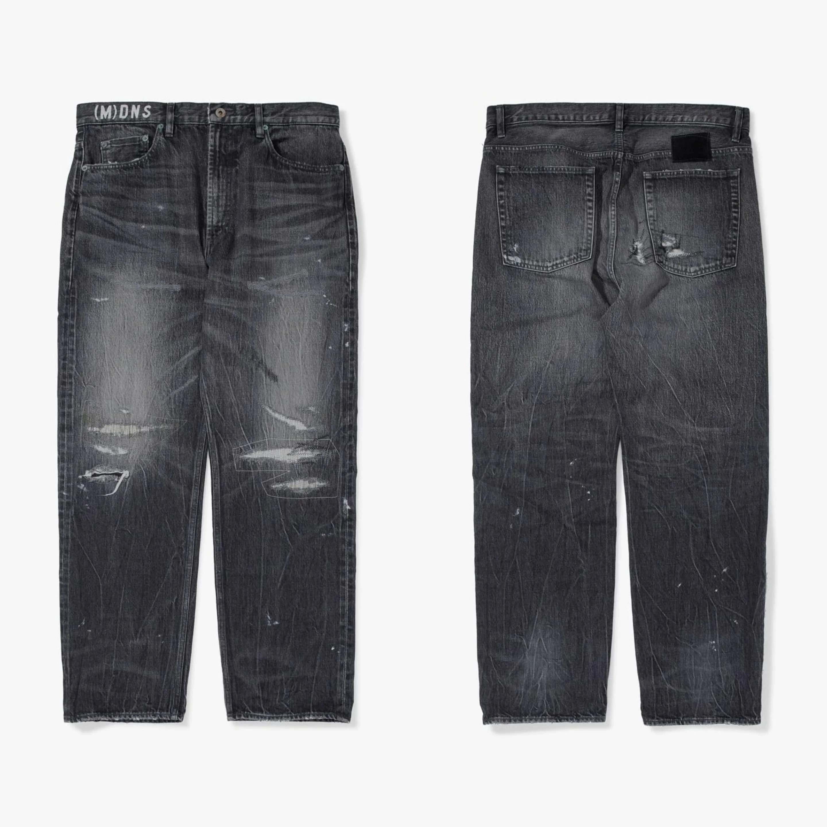 

Bla Waed Pilot Workwear Jeans mid High Waist Straight Leg ex Youth Faion MADN 24AW Wu Wen Le anghai Limited